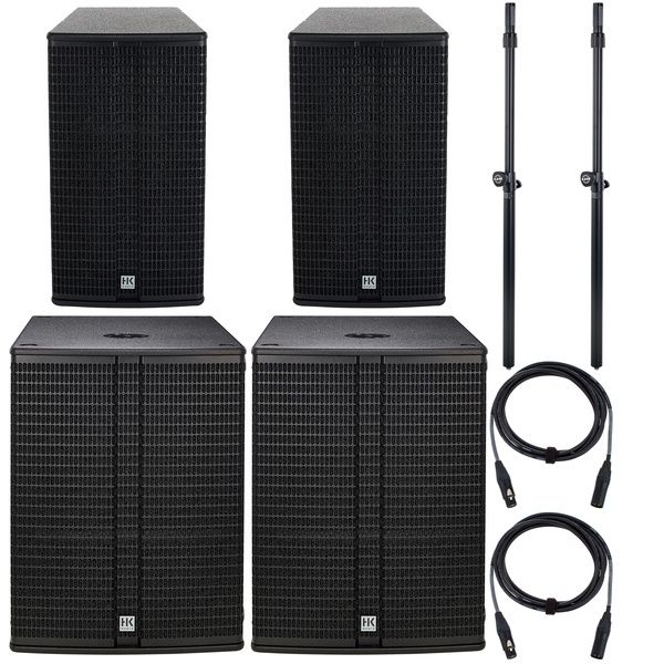 HK Audio L3 112 mit SUB 1800A – PA-System mit Subwoofer