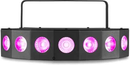 LED Lichteffekt mit 7 Linsen